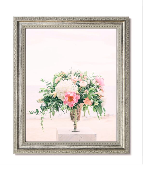 Traditional Silver Ornate Frame